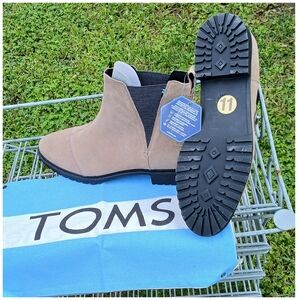 Toms Tan Ankle Boots